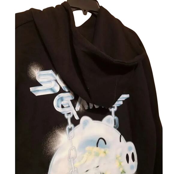 Netflix Market Squid Game Piggy Bank Pullover Hoodie Size M New with Tag $75 - Picture 7 of 10